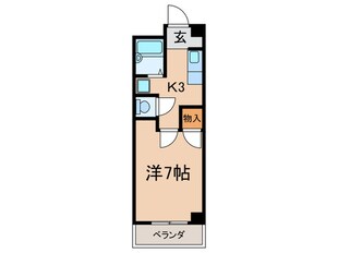 杣ハイツの物件間取画像